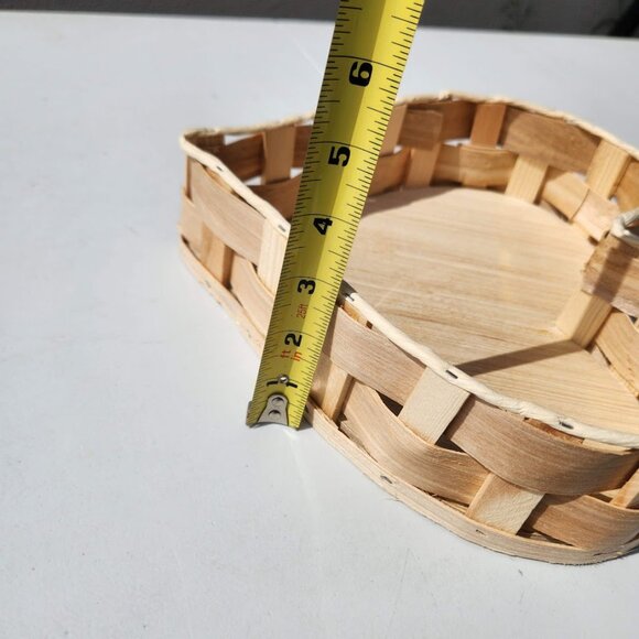 New Heart Shaped Basket Easter Basket Valentines Day Stocking Stuffer Gift Baske - Picture 8 of 8